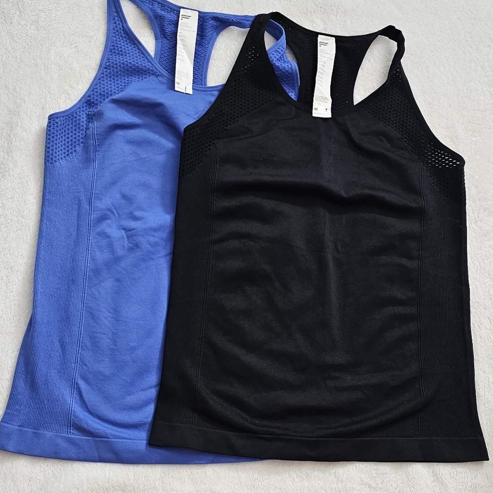 Two Fabletics tank tops size M